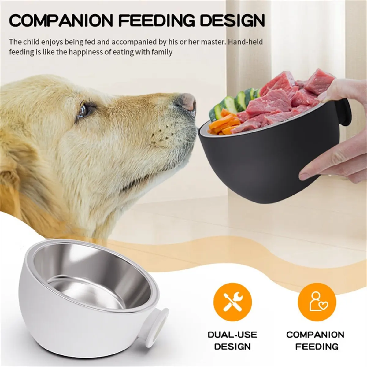 AT16 Dog Water Bowl Wall Mouted Cats for Small Dogs Pet Water Dispenser Kitten Drinking Raised Stand Dish Travel Feeder A