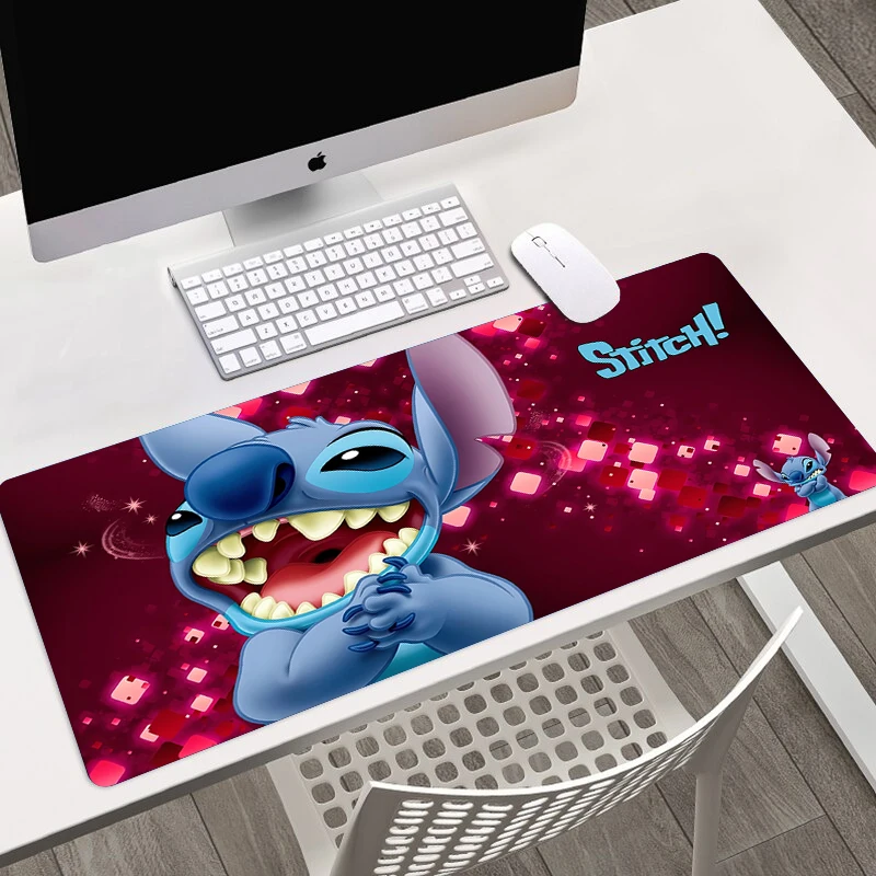 Large Mousepad XXL Super cute Stitch Mouse Pad Keyboard Gaming Accessories Mouse Mats Game Office Compute  table mat