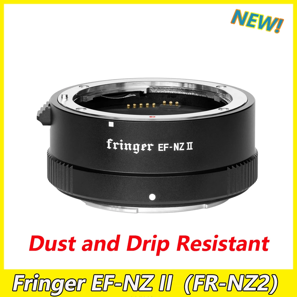 Fringer EF-NZ II (FR-NZ2) Camera Adapter Ring for Canon EF to Nikon Z6Z8/Z7/Z9 II AF Adapter Ring Dustproof