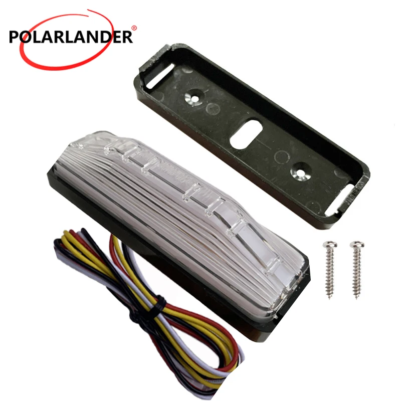 High Luminance LED Vehicle Signal Lamp Dynamic Scanning Turn Signal RV Emergency Lighting Attachment
