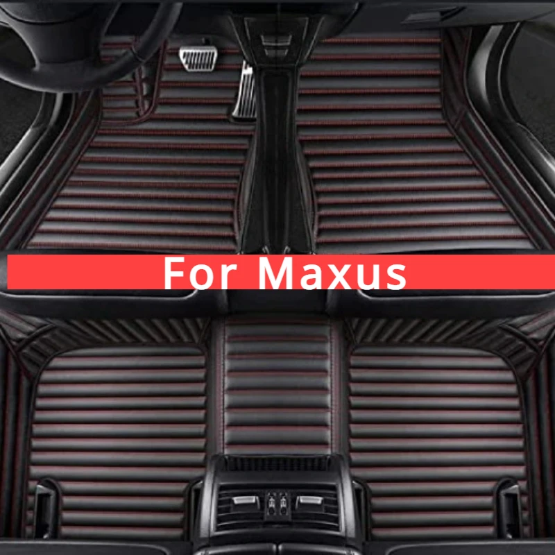 

Custom Car Floor Mats For Maxus EUNIQ 6 EUNIQ5 D60 D90 T60 T70 T90 2015-2023 Interior Accessories Auto leather Carpet Foot