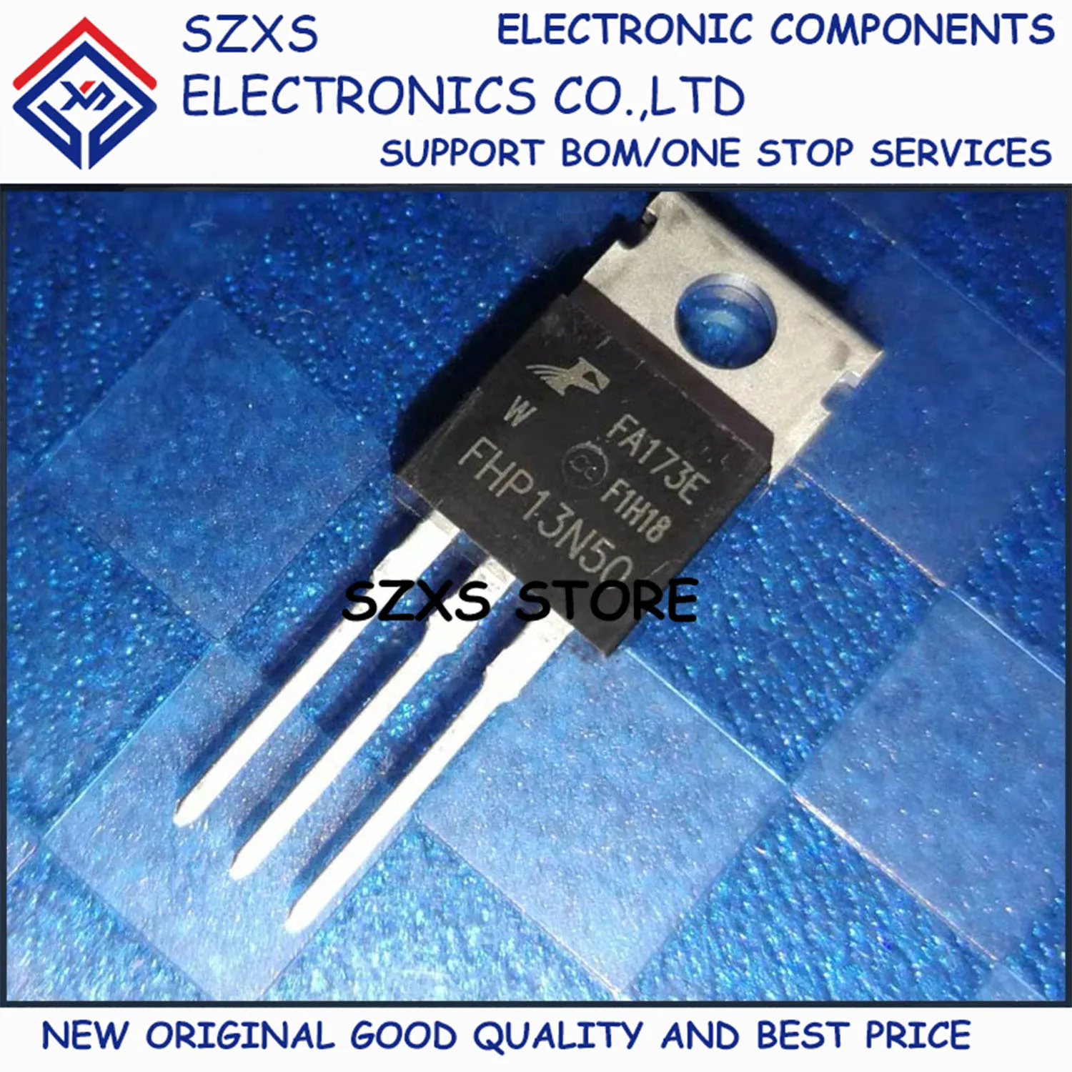 

New Original 10Pcs FHP13N50 TO-220 500V 13A MOSFET Field-Effect Transistor In Stock Electronic Components Good Quality
