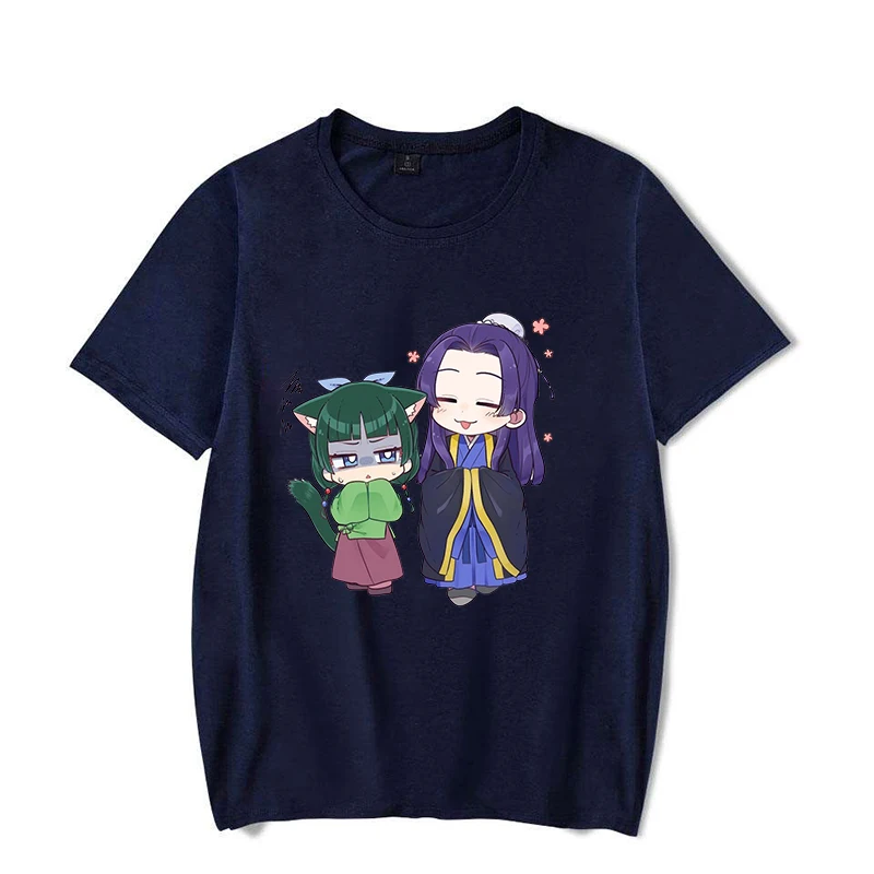 Hot Anime The Apothecary Diaries Print T-shirt Summer Maomao Print T Shirt Women Men Short Sleeve Loose Shirts - Image 4