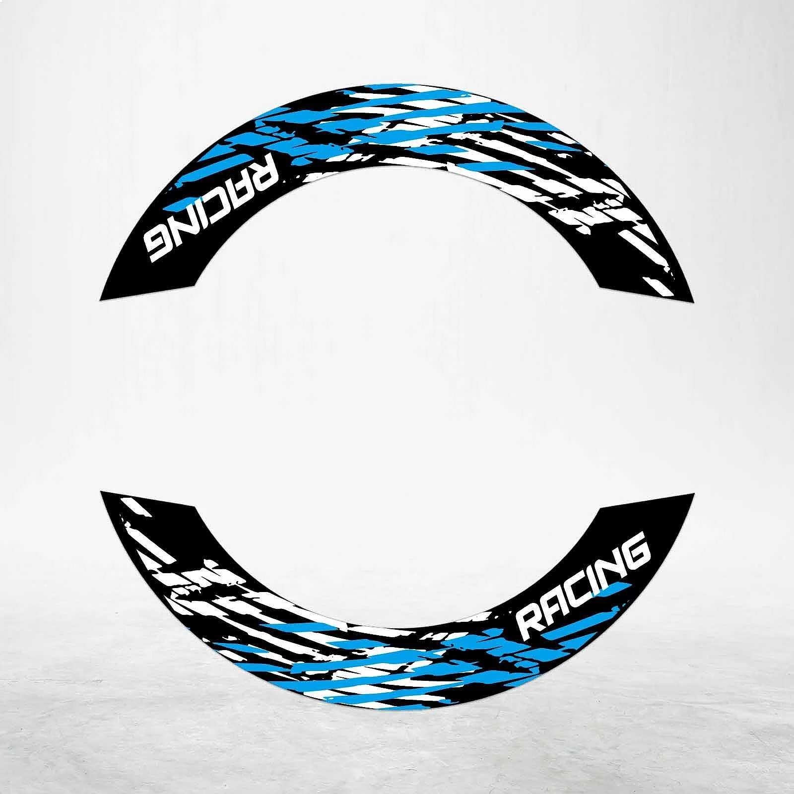 S07B Aqua 2-Piece Rim Decals Wheel Stickers Fit VULCAN 650 15-26