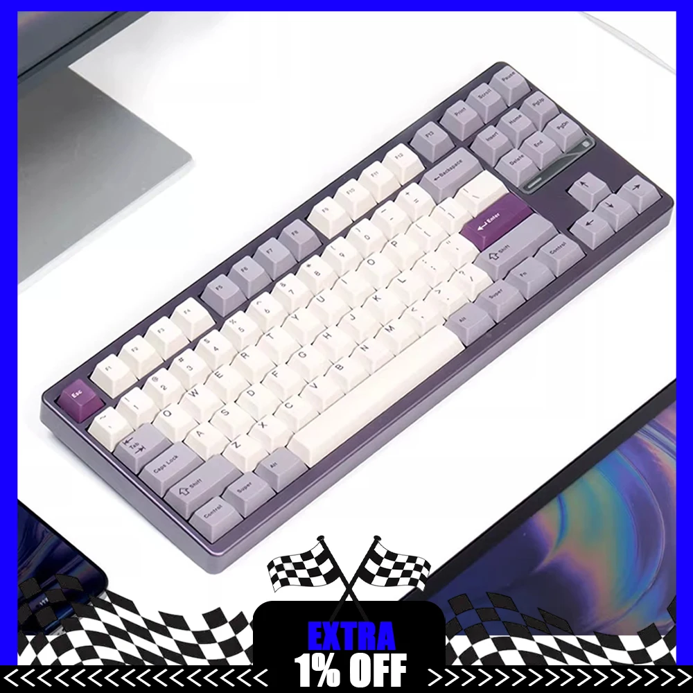 

TICKTYPE EVO80 Mechanical Keyboard Customized Quick Disassembly System Three Mods RGB Gaming Keyboard Pc Accessories Gifts