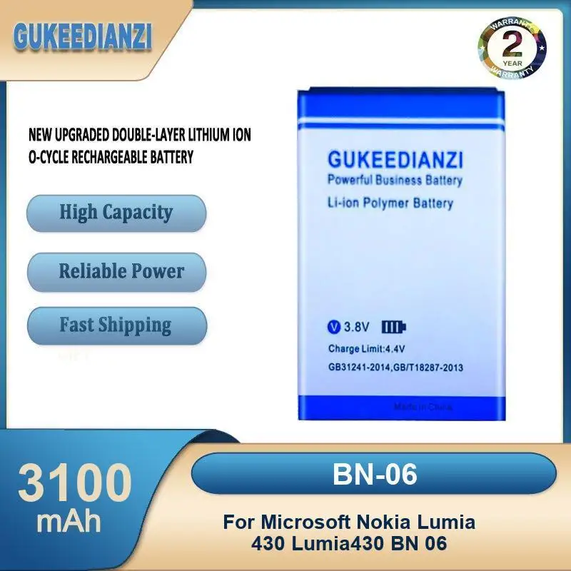 Battery For Nokia Lumia 1020 EOS zoom Lumia1020 RM-876 RM-875 RM-877 RM 876 875 877 X 1045 RM-980 Normandy/X2 X+ Plus 1013 X2DS view 2