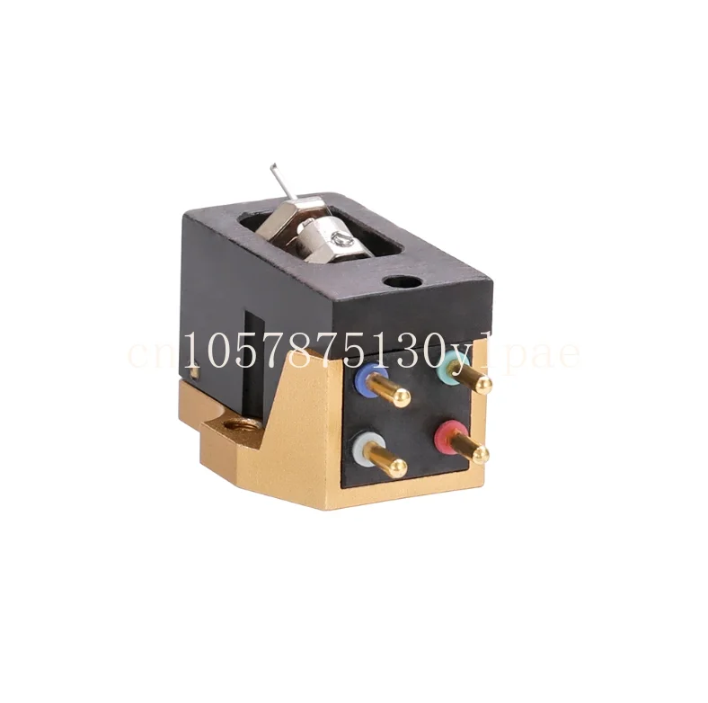 Low Resistance Dynamic Black Glue Cartridge Diamond Needle Tip B-743 Black Vinyl Phonograph Cartridge LP MC Cartridge 2 Ohm