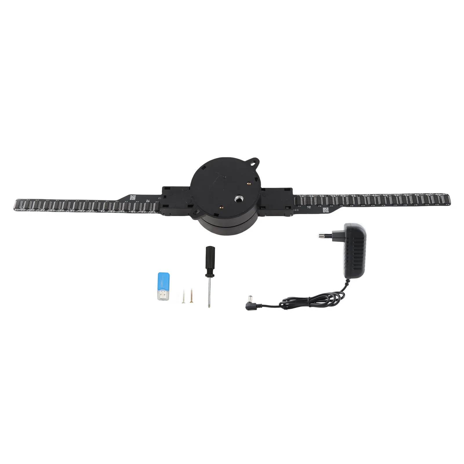 

16.5in 3D Hologram Projector LED Hologram Fan Advertising Machine 224 LED Light Beads 1250RPM 2000x224 Resolution