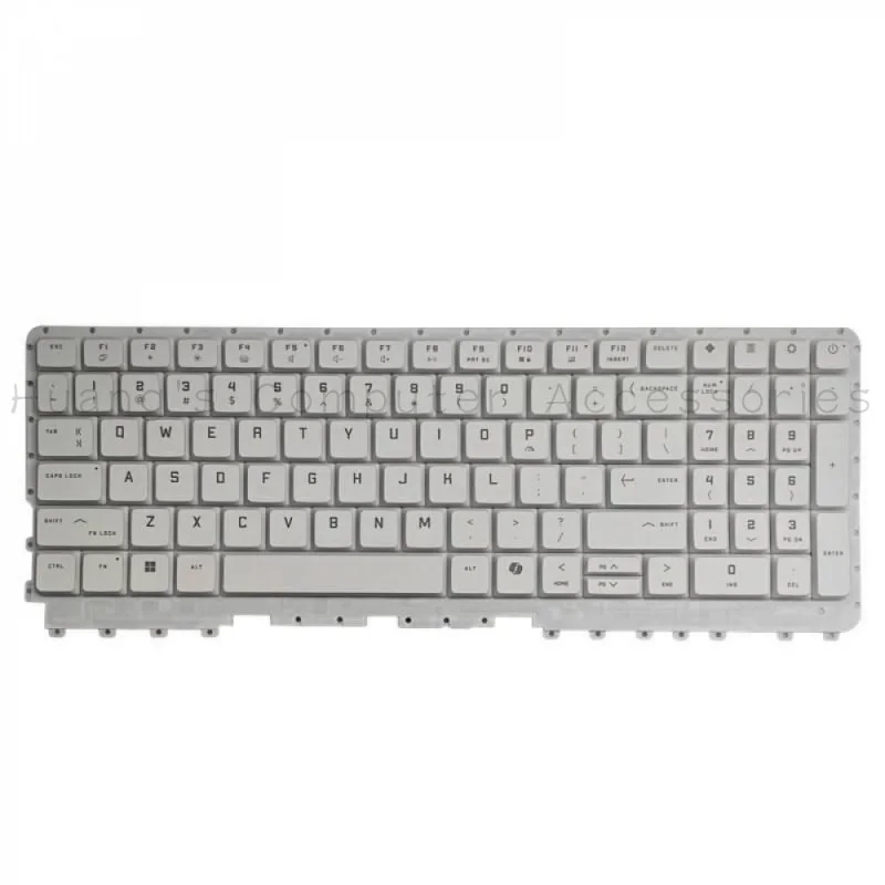 SS+Backlit Keyboard For HP MAX 16-AH TPN-I143 Laptop Replacement Part