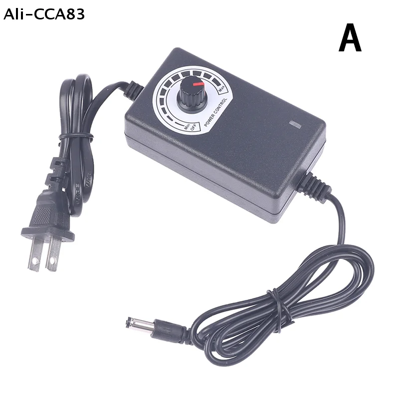

（YY）1Pc 2025 Adjustable ON/OFF Adapter 3V-12V 2A of voltage 3V 4.5V 5V 6V 7.5V 8V 9V 10V 12V 2A 24W power supply Charger 5.5mm