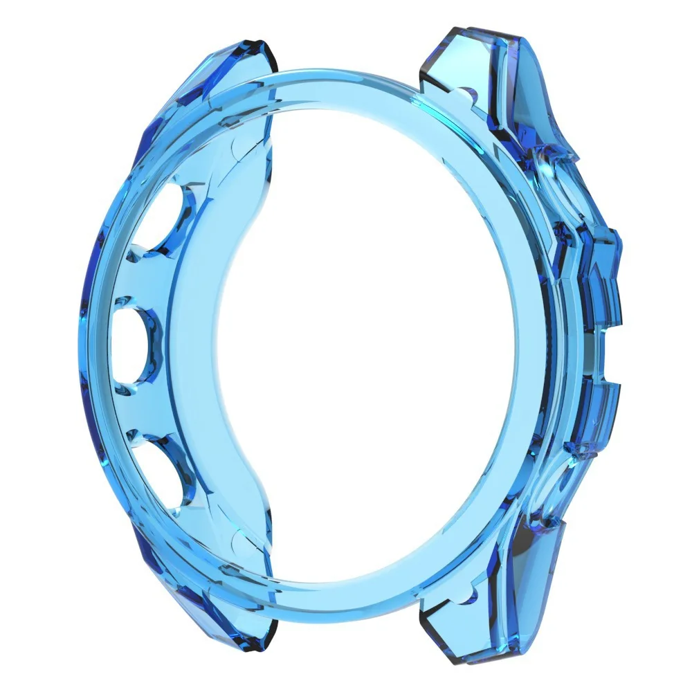 إطار حافظة حافة بقشرة ناعمة من البولي يمن TPU لواقي Garmin Fenix 8 ، غطاء واقي من الصدمات ، إكسسوارات ساعة ذكية ، 43: 47: 51