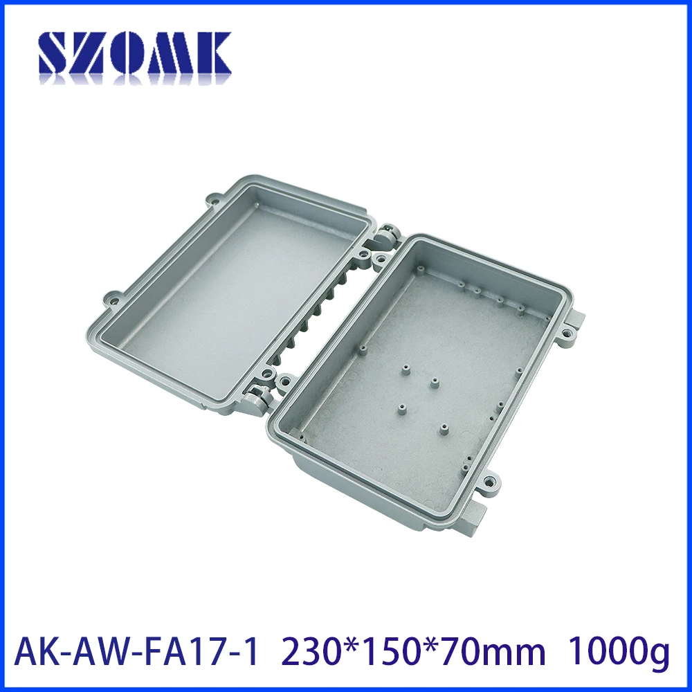 230x150x70mm Waterproof Ip65 Distribution Box Die Cast Heat Sink Aluminum Outdoor Telecom Electrical Enclosure