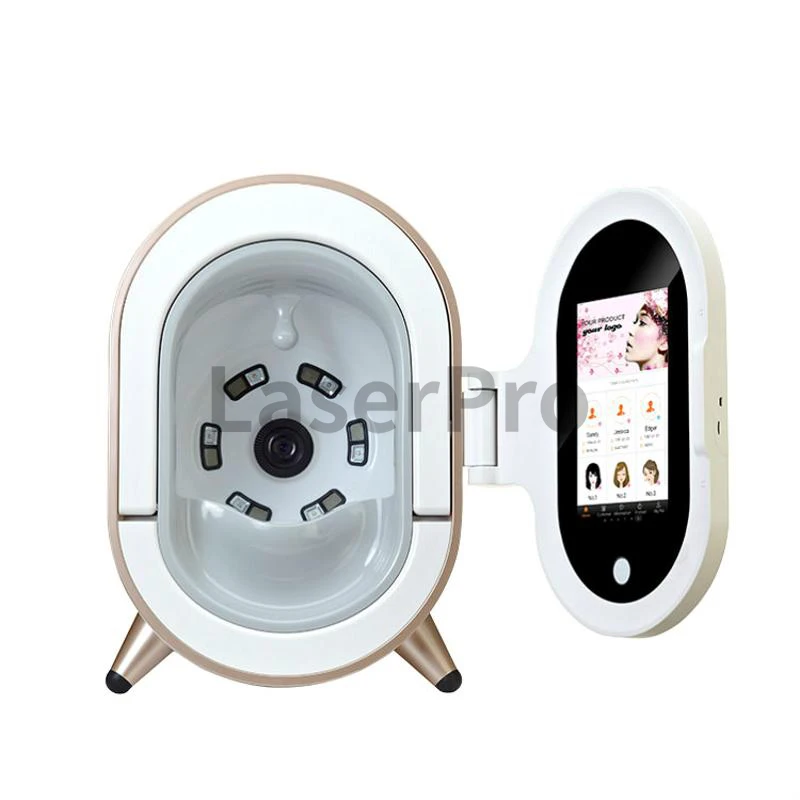 2023 hot selling Professional Mirror 3D Skin Analyzer Machine Portable Camera Digital Face Tracking Magic Mirror Skin Analyzer B