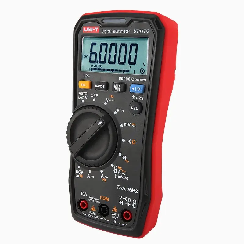 UNI-T UT117C high-precision true effective value professional multimeter AC/DC multi-purpose electrical Original Ohmmeter