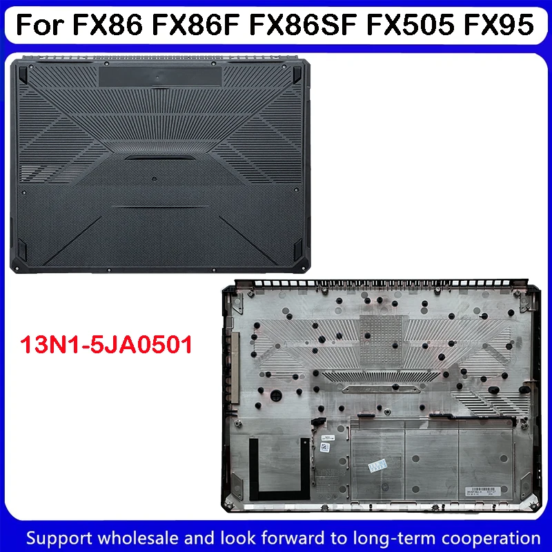 Nieuw Voor Asus Fx86 Fx86f Fx86sf Fx505 Fx95 Lcd Back Cover Front Bezel Onderkast Behuizing Lcd Scharnieren 13n1-8ma0111