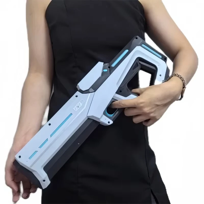 Pistole ad acqua elettriche per adulti Potente spruzza d'acqua automatica Aspirazione d'acqua Blasters Estate Giocattolo da spiaggia all'aperto per ragazzi Regalo per bambini