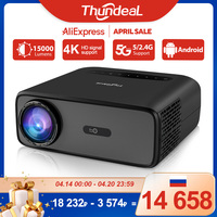 ThundeaL Full HD Projector TD97 Pro 1080P 2K 4K Video Portable Projector WiFi 6 Android Home Theater TD97Pro 3D Smart Proyector
