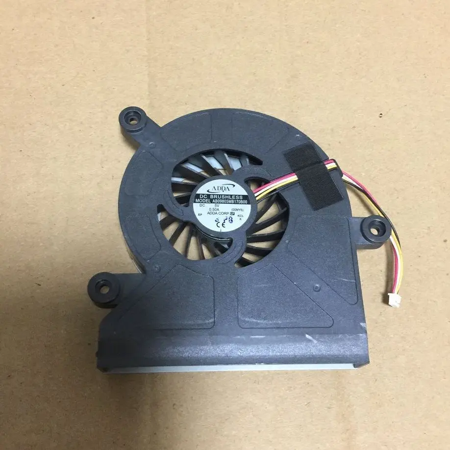

Brand New and Original CPU fan for ADDA AB09805MB170B00 00MY5 laptop cpu cooling fan cooler