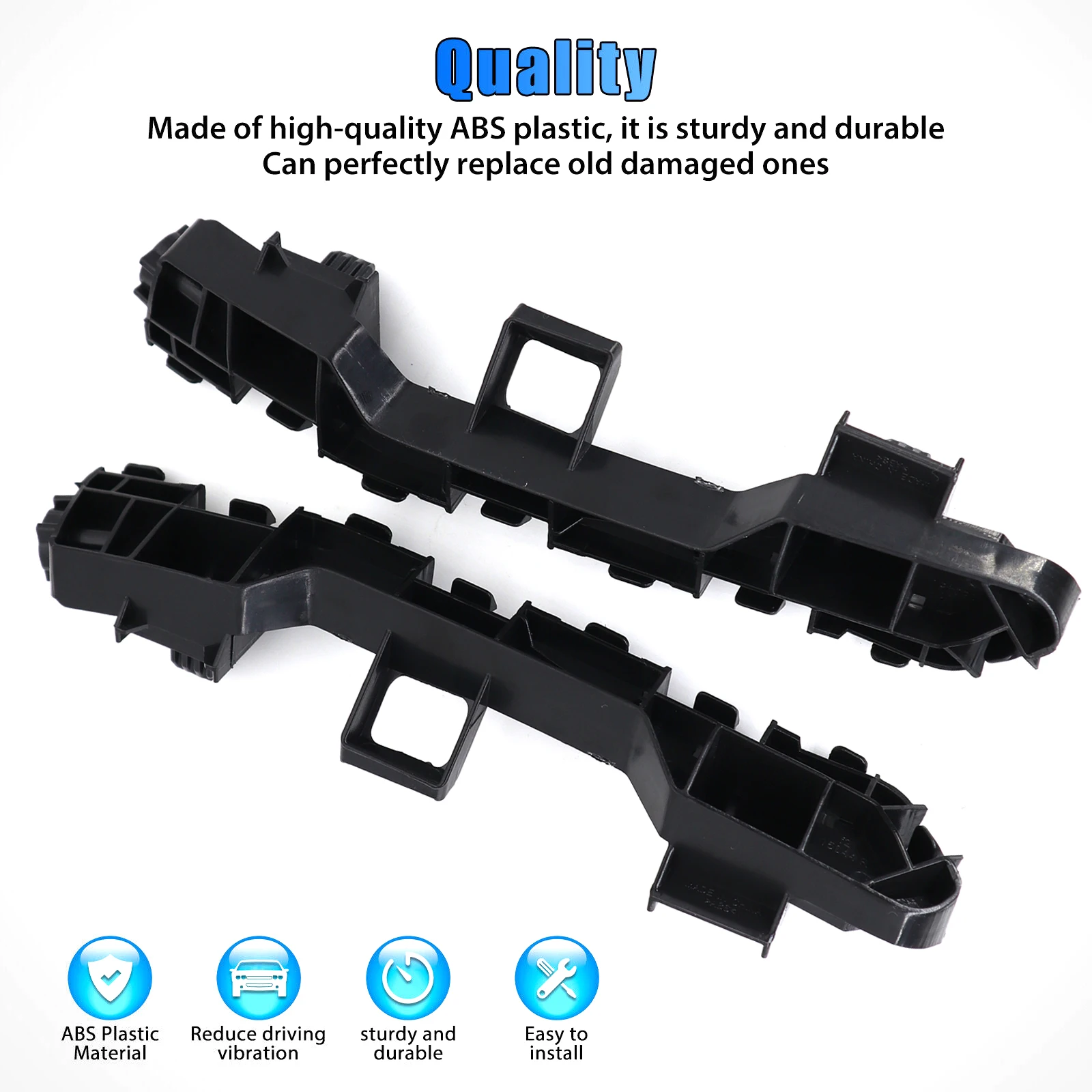 2X Bumper Support Bracket For Accord Touring Sport 2013 2014 2015 2016 2017 Replacement Car Accessories 71193T2AA01 71198T2AA01