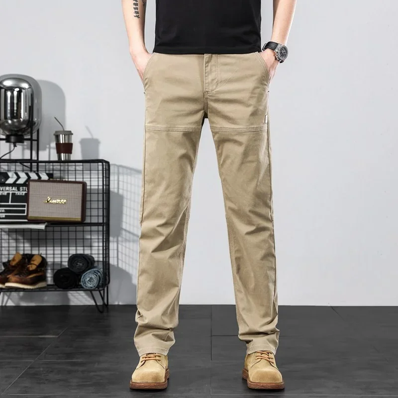 Loose Thin Trousers for Men Baggy Casual Pants Man Summer Slacks Harajuku Fashion Low Price Stylish Y2k Korean Style Streetwear