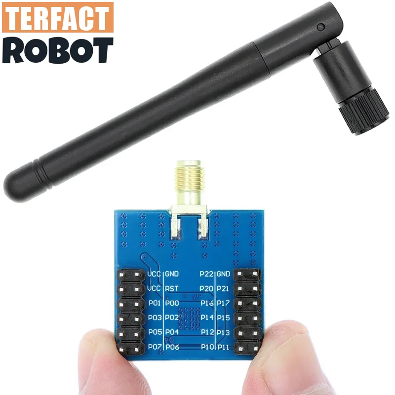 TERFACT CC2530 زيجبي وحدة UART اللاسلكية الأساسية مجلس التنمية CC2530F256 المنفذ التسلسلي وحدة لاسلكية 2.4 جيجا هرتز زيجبي