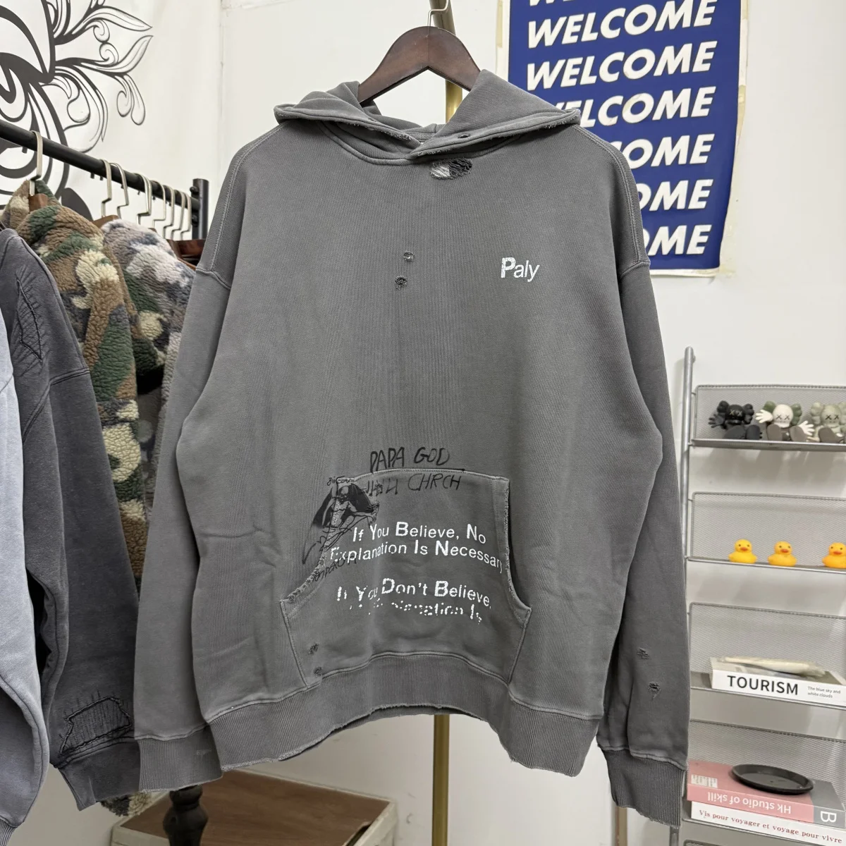 

Мужская толстовка в стиле ретро с принтом и надписями, свободного кроя, из плотного хлопка и полиэстера, повседневная, износостойкая, с длинными рукавами