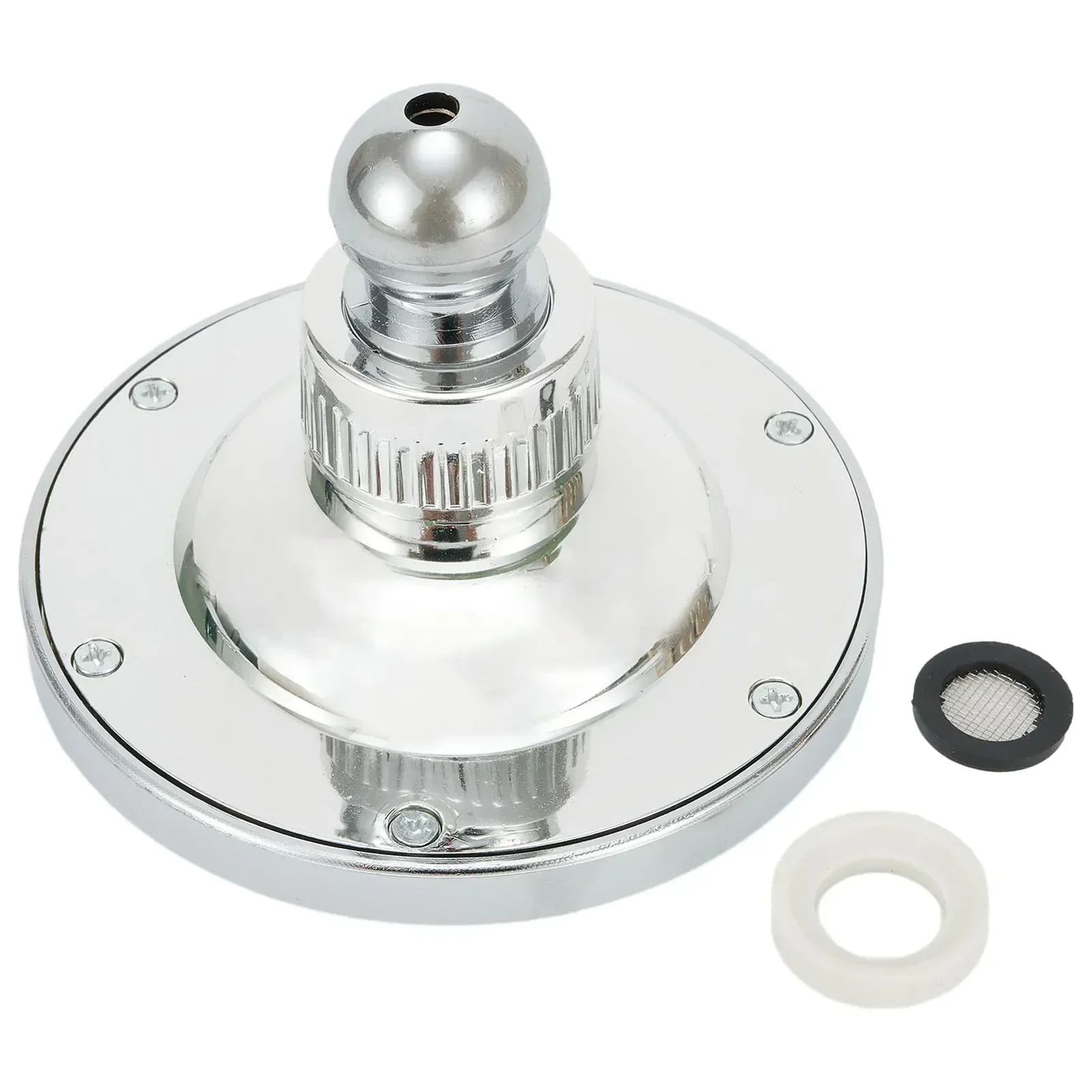 1Pc Shower Head 4 Inch Bathroom Shower Top Spray Head Plastic Top Spray Shower Head ABS Bathroom Shower Head Accessories