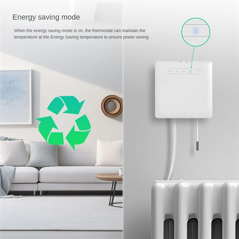 24-Hour Delivery Zigbee Smart Thermostat For Pilot Wire Heating Radiator For Ecowatt Electricity Monitoring App Control