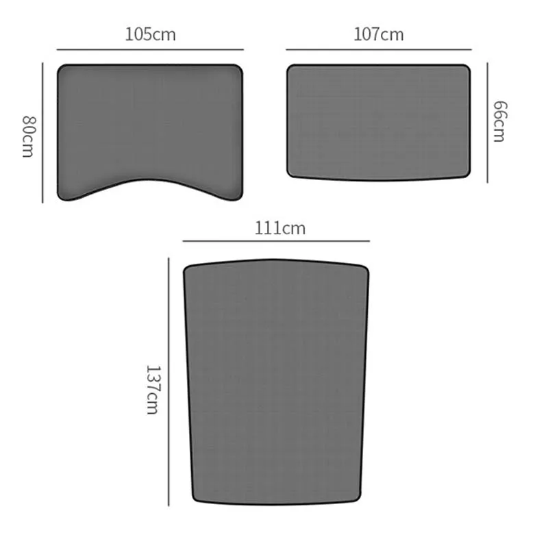 테슬라용 선루프 햇빛가리개, 지붕 자외선 차단, 단열 햇빛가리개 차단, 자동차 보호, Modely 2016-2021