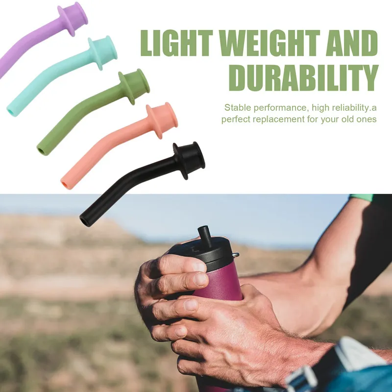Hydroflask Tumbler Substituição Palha, Hydroflask Tumbler, Acessórios, 5 pcs