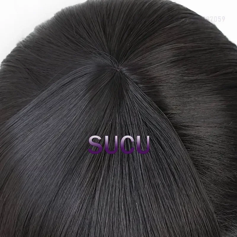Anime Higashiyama Kobeni Peruca Cosplay, Perucas Pretas, Resistência ao Calor, Cabelo Sintético, Cabelo COS Halloween, 38cm
