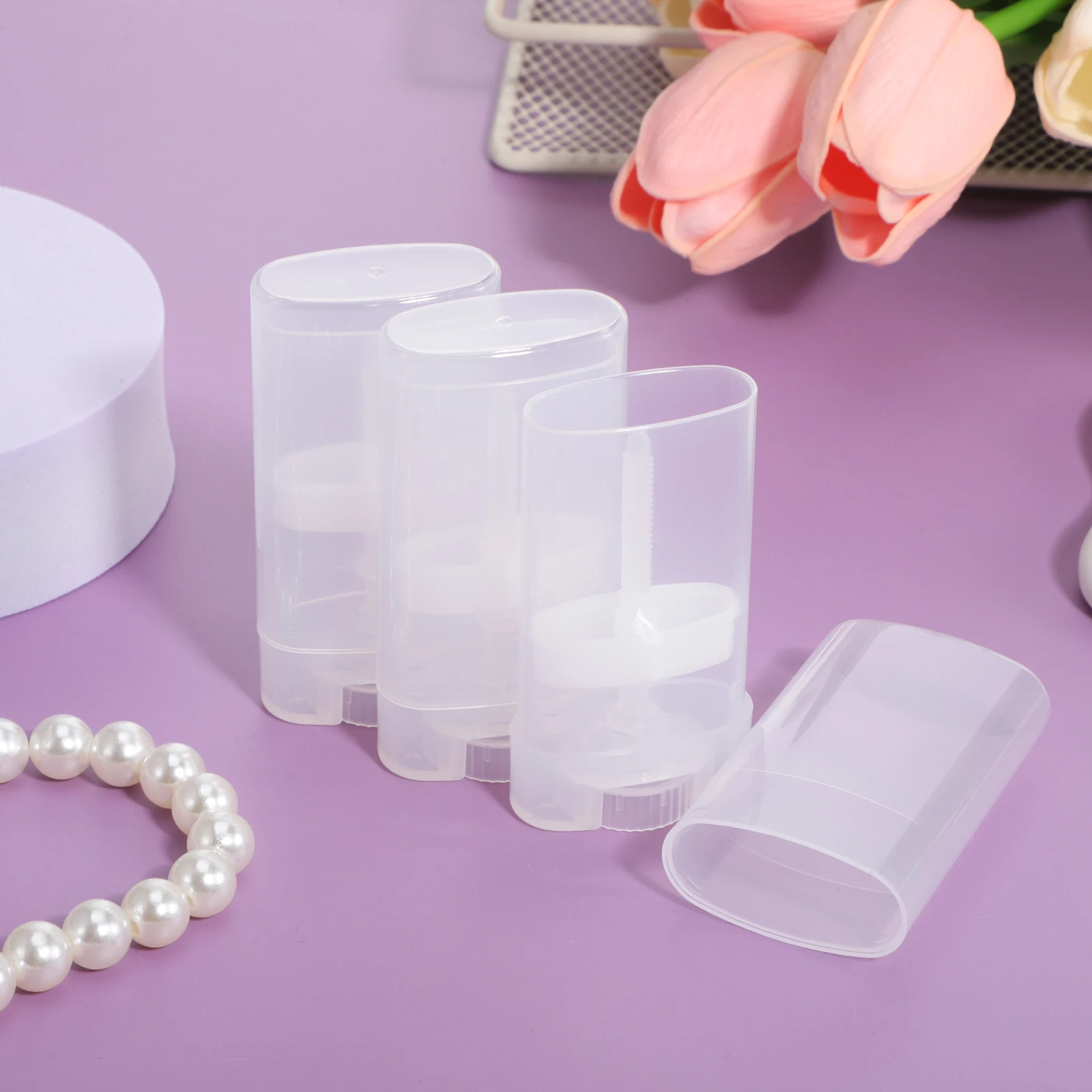 10pcs Anti-Perspirant Tube Container Plastic Sub Bottle Multipurpose Cream Storage Refillable Portable Leak-Proof Holder