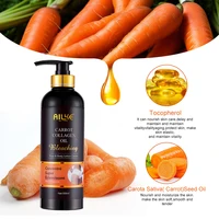AILKE Lotion pour le corps blanchissante, réduit les taches foncées, même le teint, avec collagène et huile naturelle de carotte, hydratant pour la peau, 500 ml 3