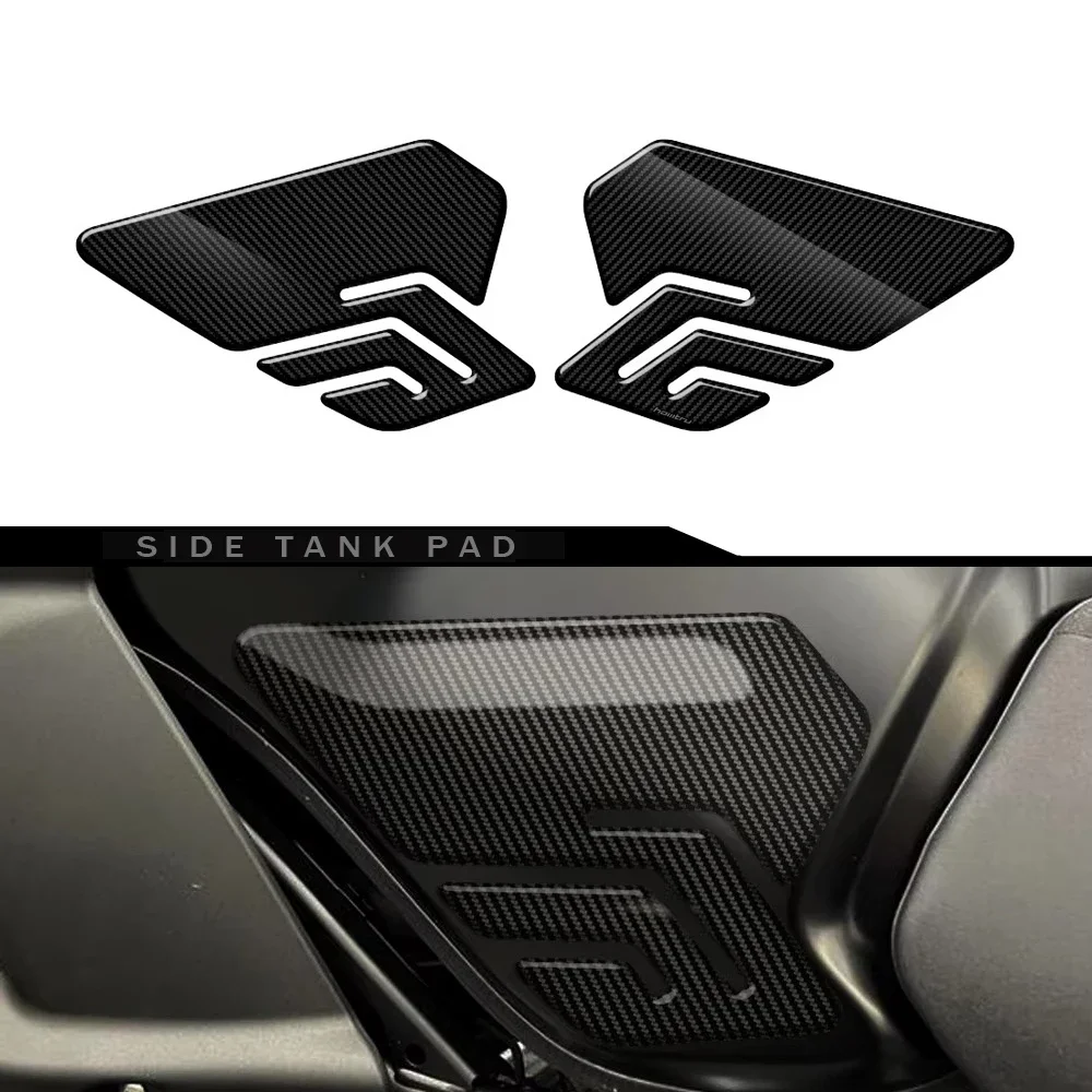 

Motorcycle Carbon Side Tank Pad Protection Knee Grip for Yamaha Super Tenere XT1200Z 2012-2020