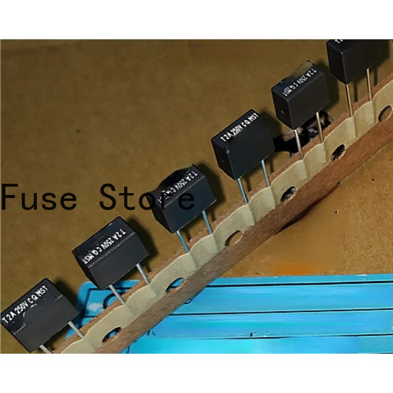 10PCS Square Fuse T2A250V Imported 2A250V LCD  Slow Motion CQ