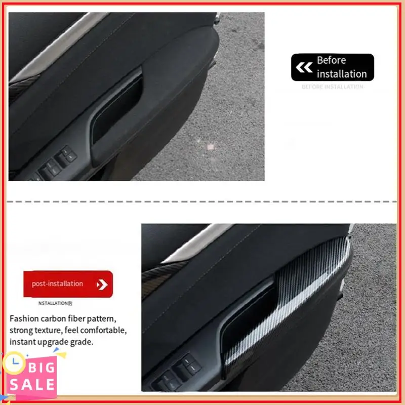 Exclusive Car Interior Door Handle Armrest Decorative Frame Patch Parts Component For Honda Tenth Generation Civic 2016-2021