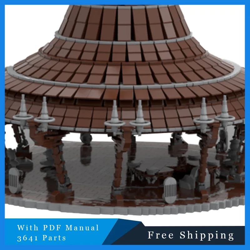 3641 أجزاء ستار معركة سلسلة خمر شجرة اللبنات الطوب نموذج الأطفال الإبداعية DIY بها بنفسك الجمعية عرض لعبة هدية