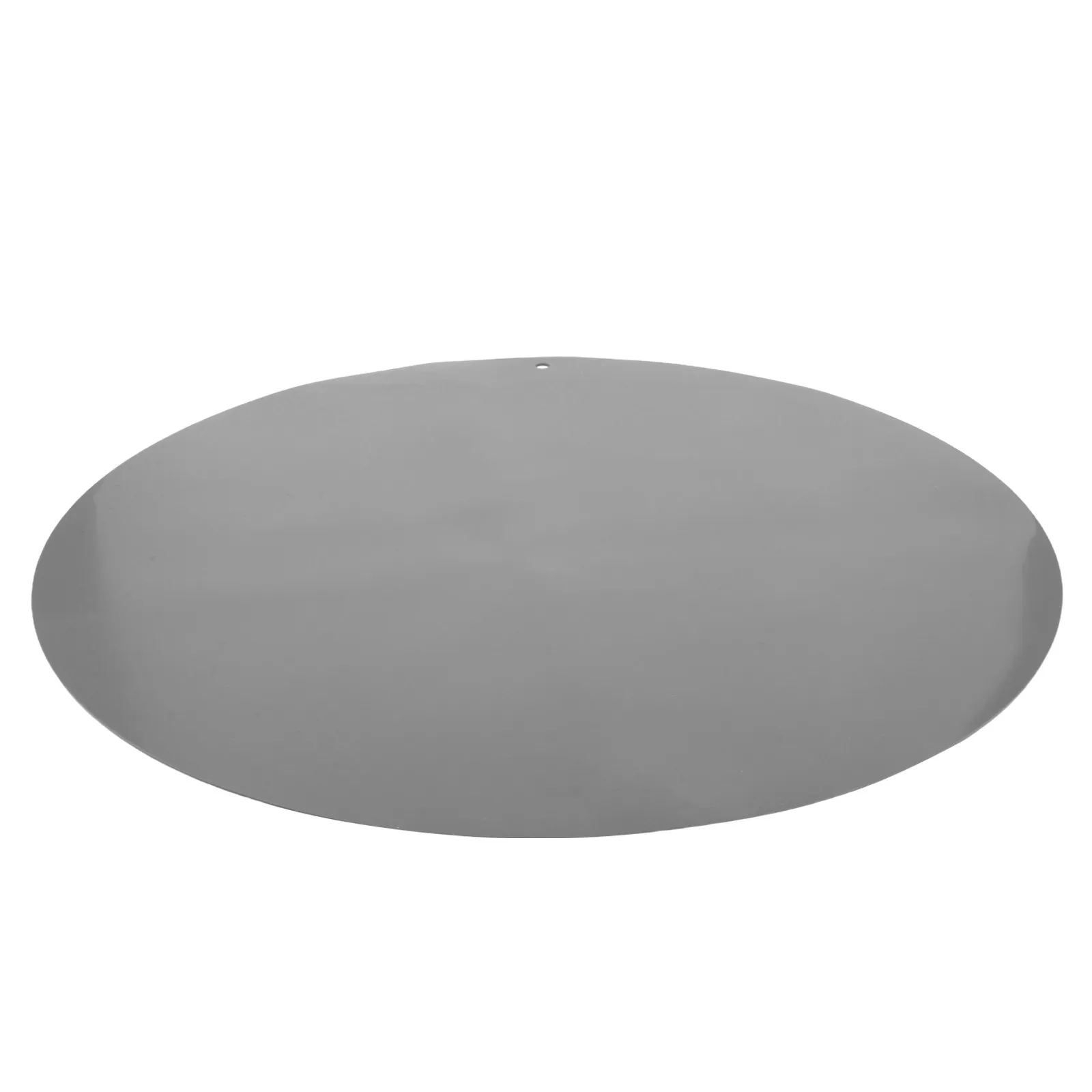 Dark Grey Silicone Cutting Board Mat – Non-Slip, Anti-Vibration, Shock-Absorbing Round Chopping Pad for Kitchen