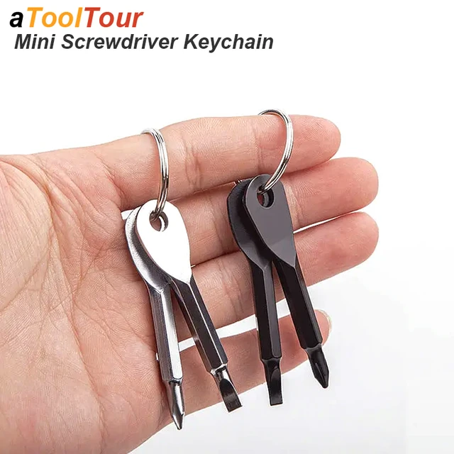Screwdriver keyring store