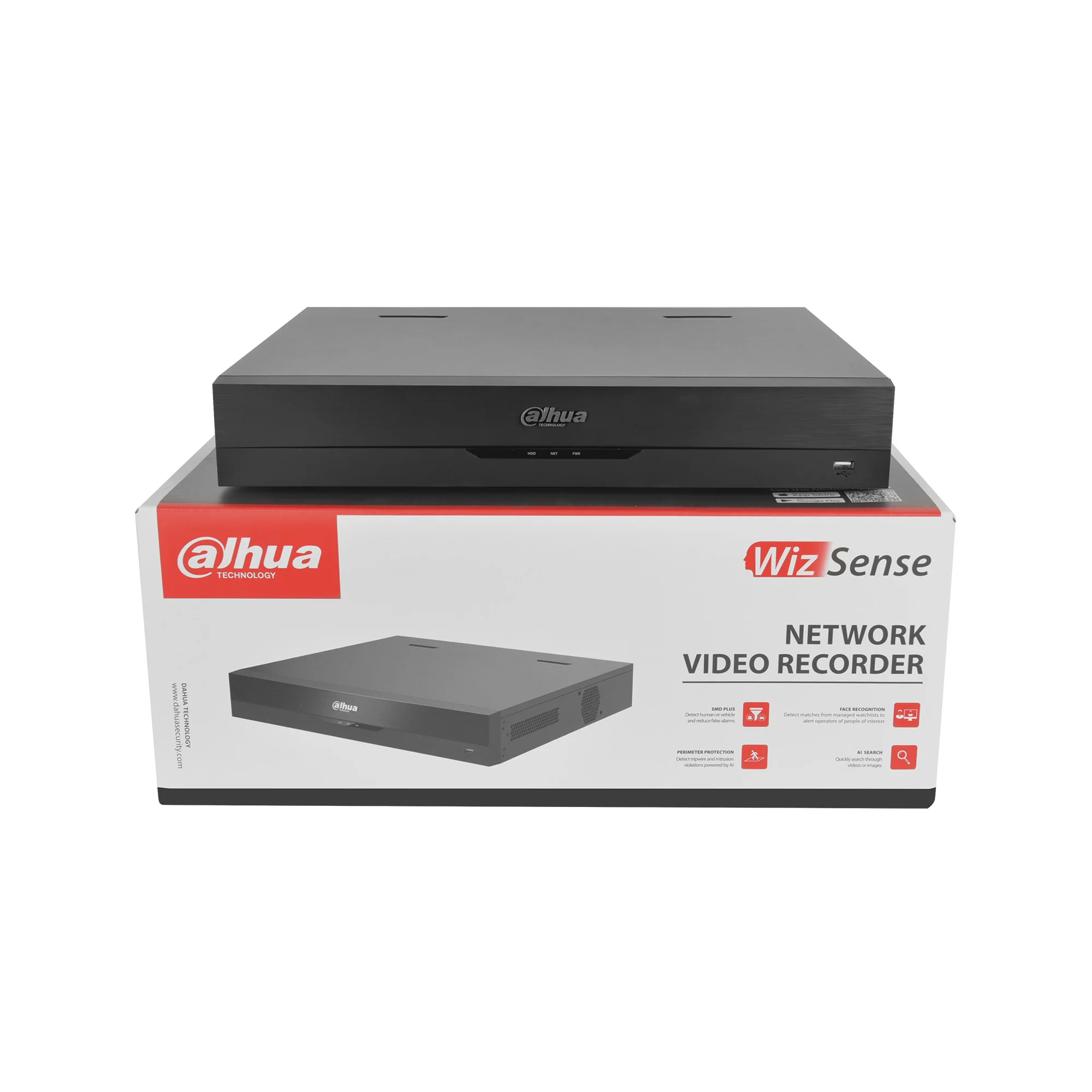 Dahua 32CH 1.5U 4HDDs WizSense AI Network Video Recorder NVR4432-EI IVS ANPR Face Detection SMD Plus H.265+ For Network Camera