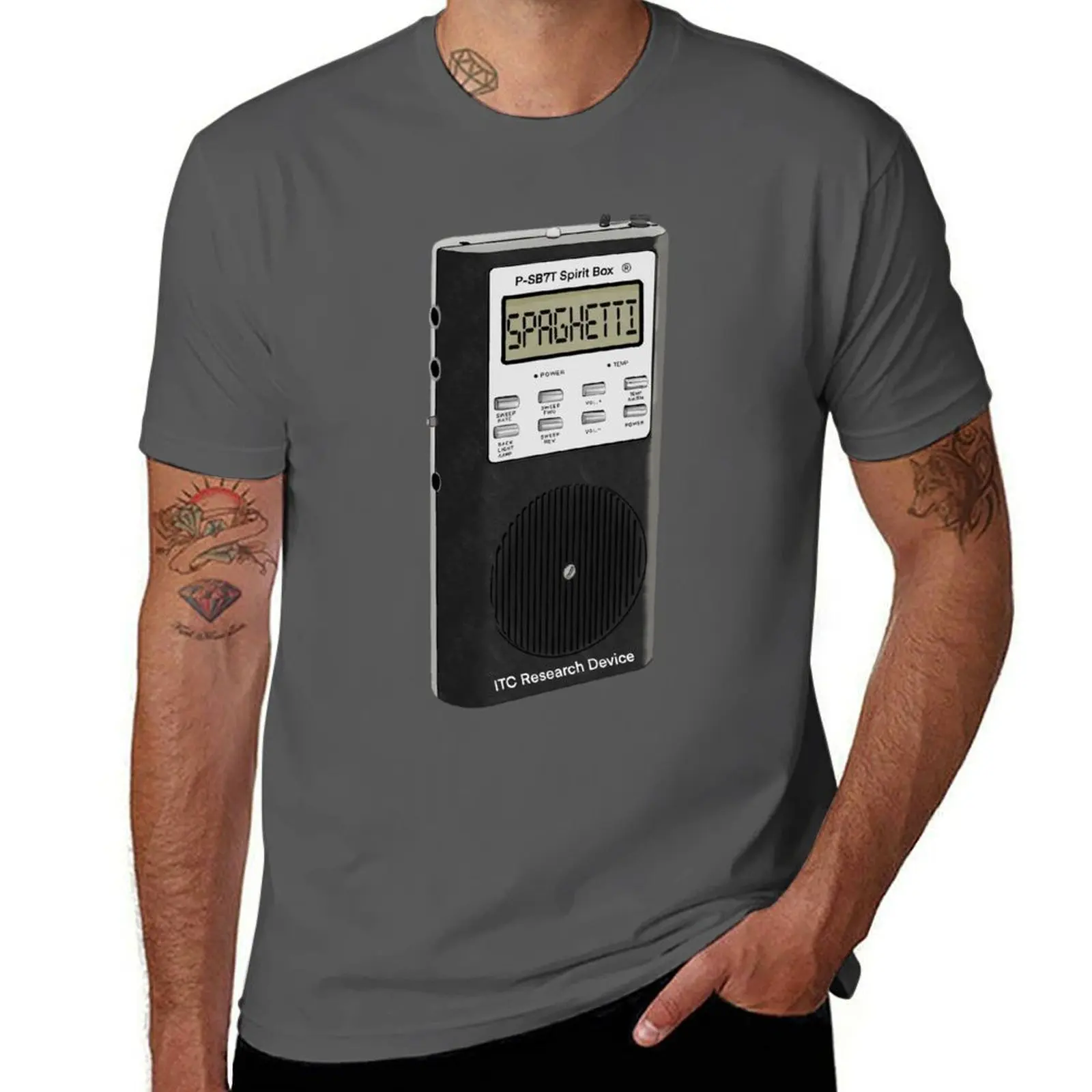 

Buzzfeed Unsolved Spaghetti Ghost Reader Sticker Print T-Shirt Comfortable Daily Wear Tee
