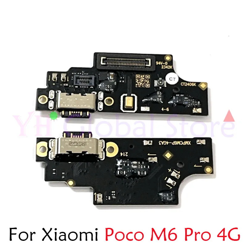 For Xiaomi POCO M5 M5S M6 Pro Plus USB Charging Dock Connector Port Board Flex Cable