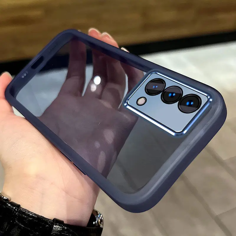 For Realme GT Master Case Luxury Square Plating Realme GT Master Edition Cover Realme GT Master Case Camera Protector Lens Cover