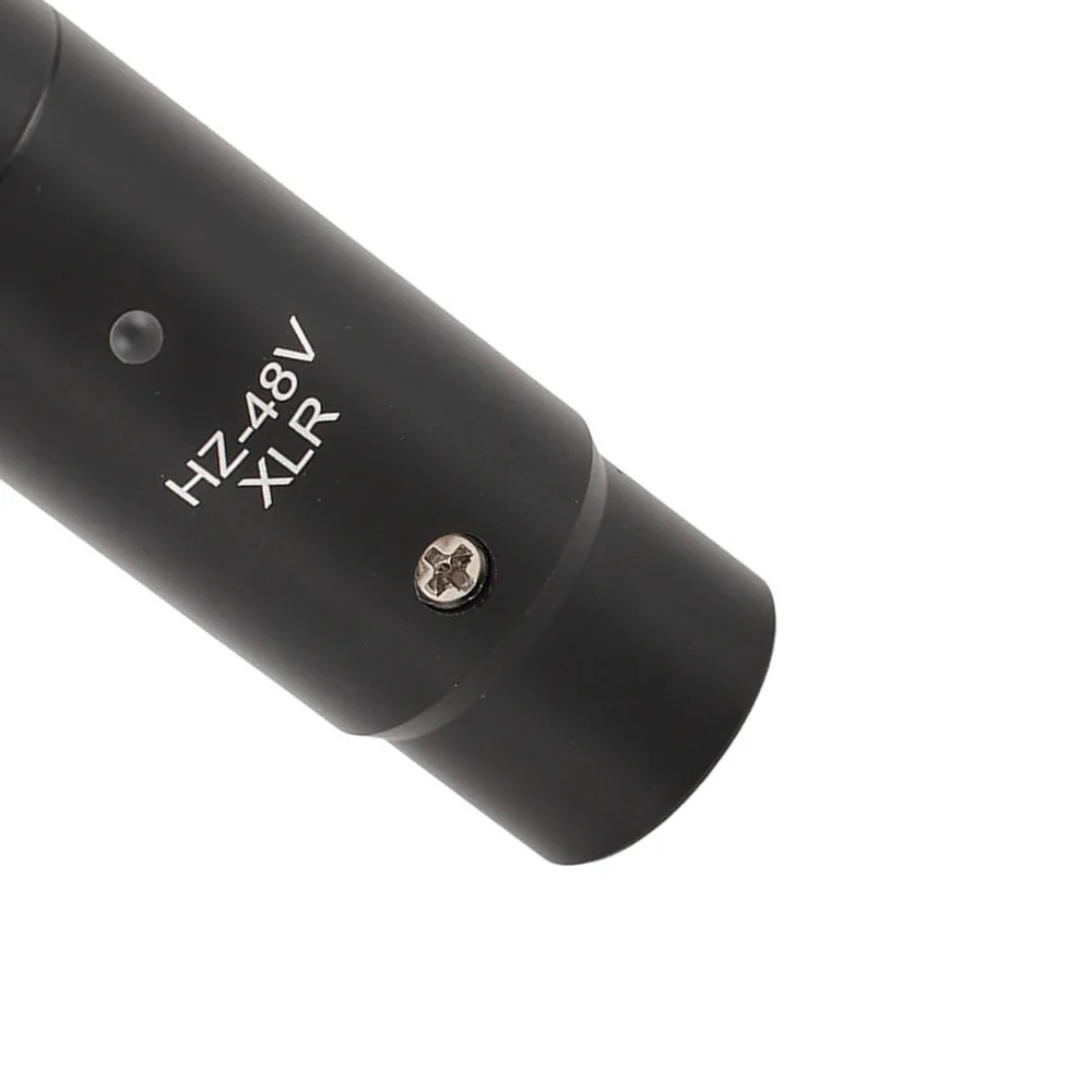 3 Pin XLR Male 48V Phantom Power 20-16000Hz XLR To 3.5mm Adapter Microphone To XLR Male Adapter 3 Pin for 3.5mm Headphones
