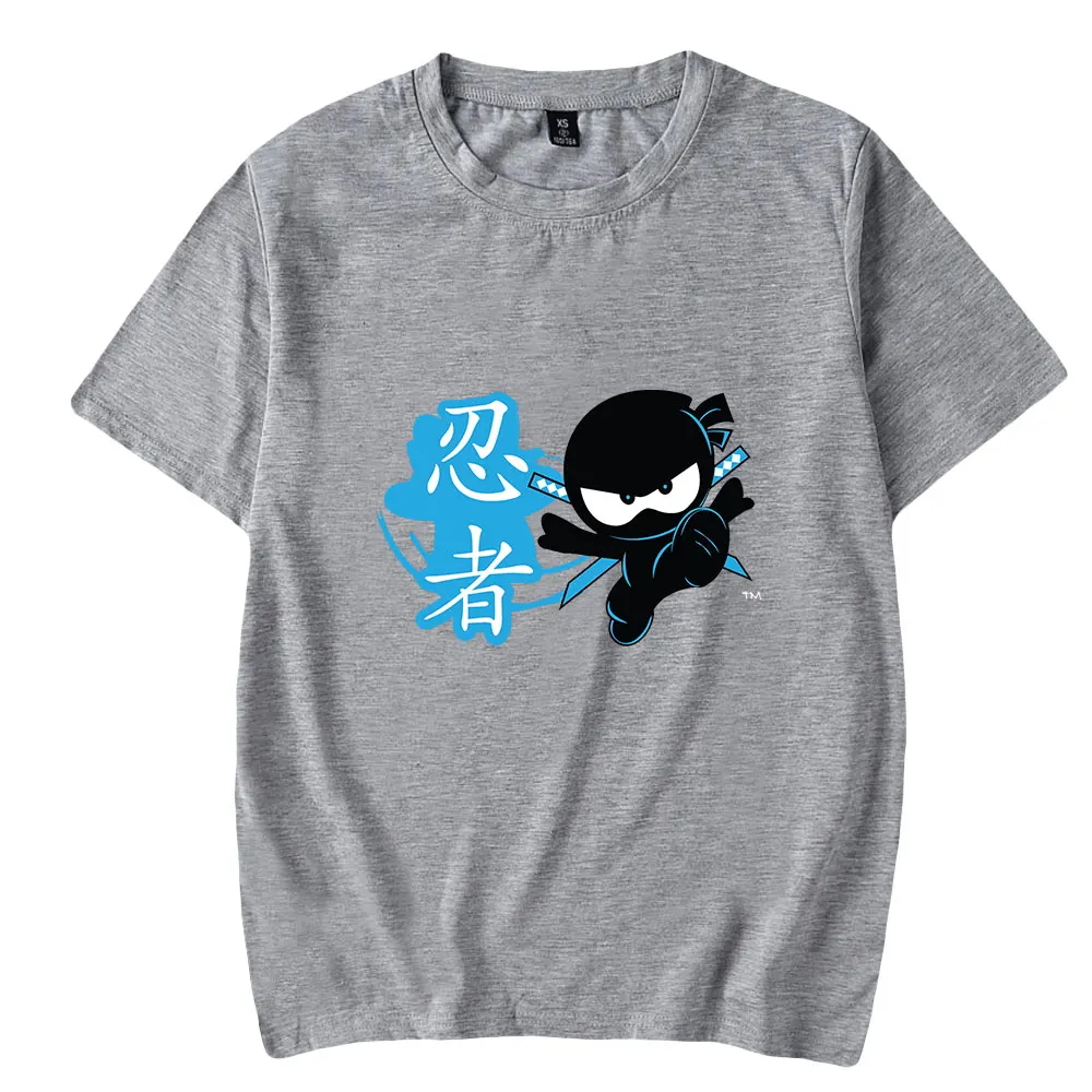 Camiseta de Ninja Fam Merch Ninja Kidz Unisex, camiseta de manga corta con cuello redondo, ropa de calle, Tops divertidos