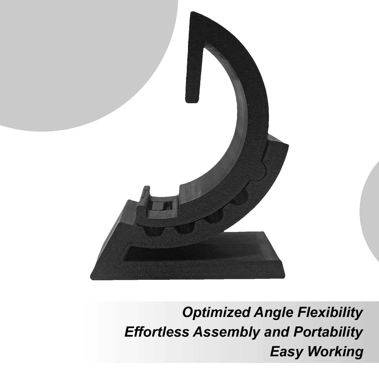 

Phone Holder For Desk Desk Phone Holder Mobile Stand Adjustable Anti-Slip Base Cradle For Most Smartphones Adults Kids Tabletop