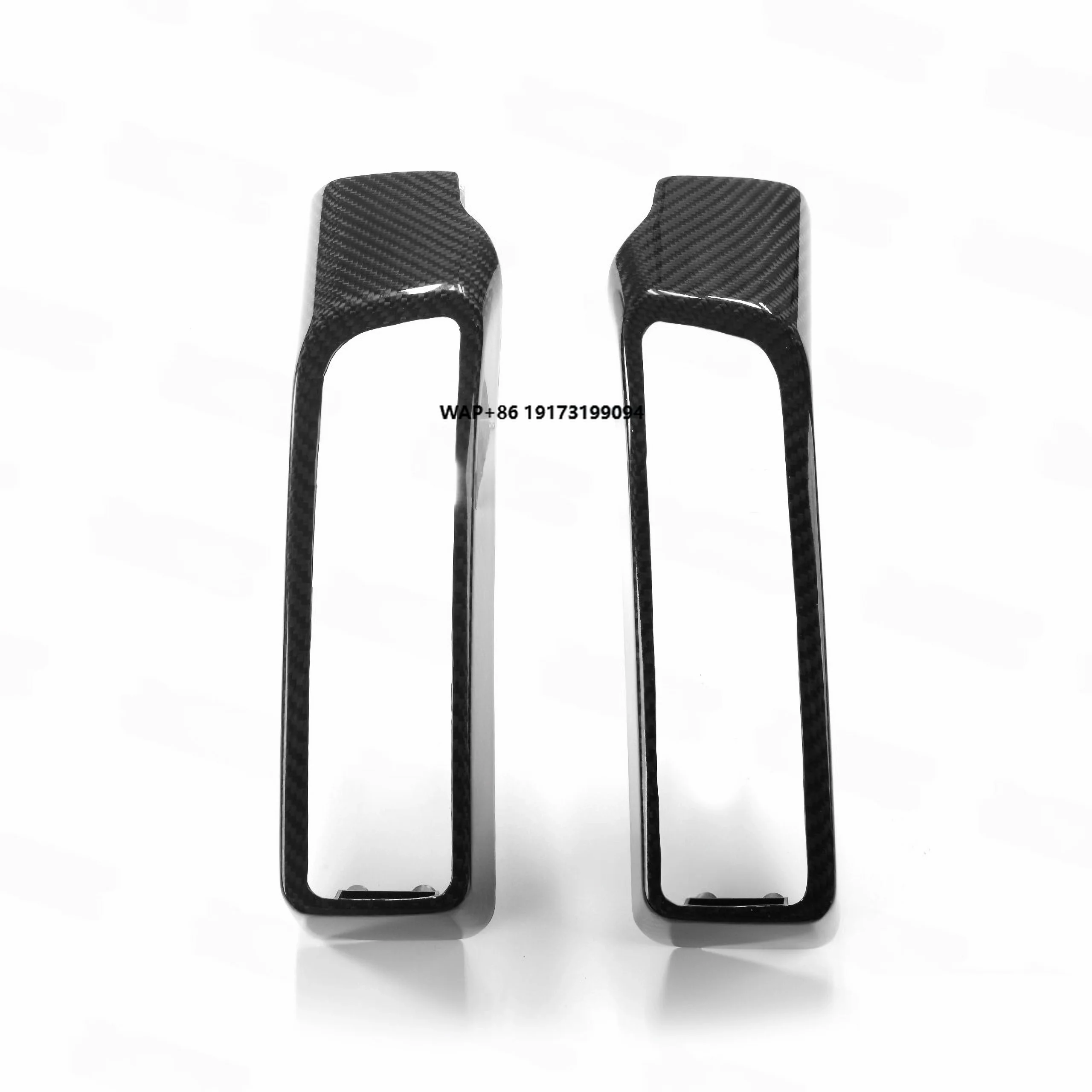 2023-2024-2025for Davidson Road Glide Street Glide Motorcycle Fenders Glossy 3K Twill Fiber Carbon Turn Signal Lamp Bezel