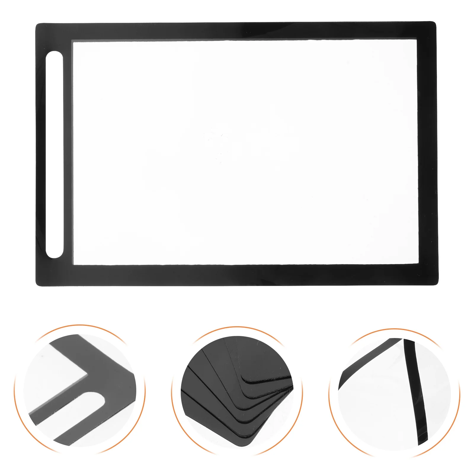 

6Pcs PVC Card Sleeves Protective Covers for Table Cards Photos Coupons Organizer Transparent Card Holder