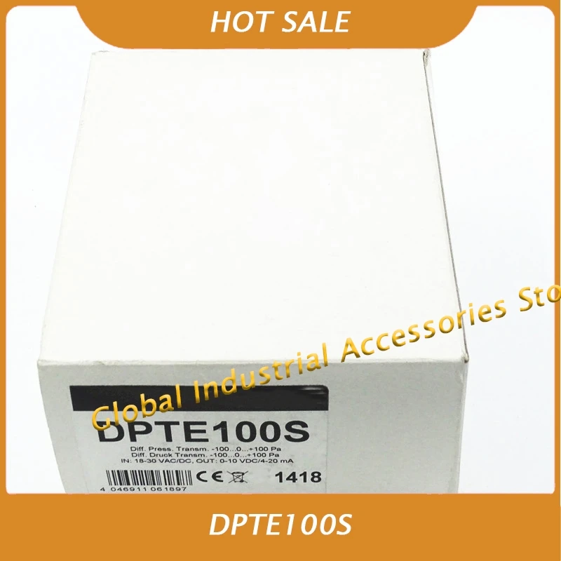 Air Micro Differential Pressure Sensor Transmitter-100~+100pa DPTE100S