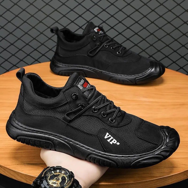 Men Breathable Barefoot Sneakers Summer Hot Sale Minimalist Lace Up Running Shoes Outdoor Men Walking Casual Flat Shoes Zapatos